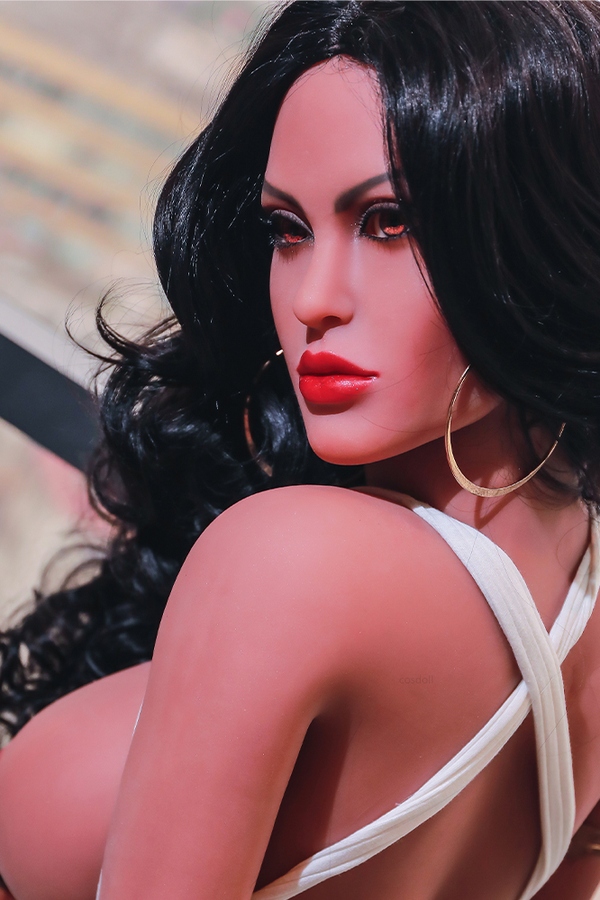 170cm F Cup TPE Extra Large Breasts Gray Eyes Full Lips European Sex Doll Gallery 2