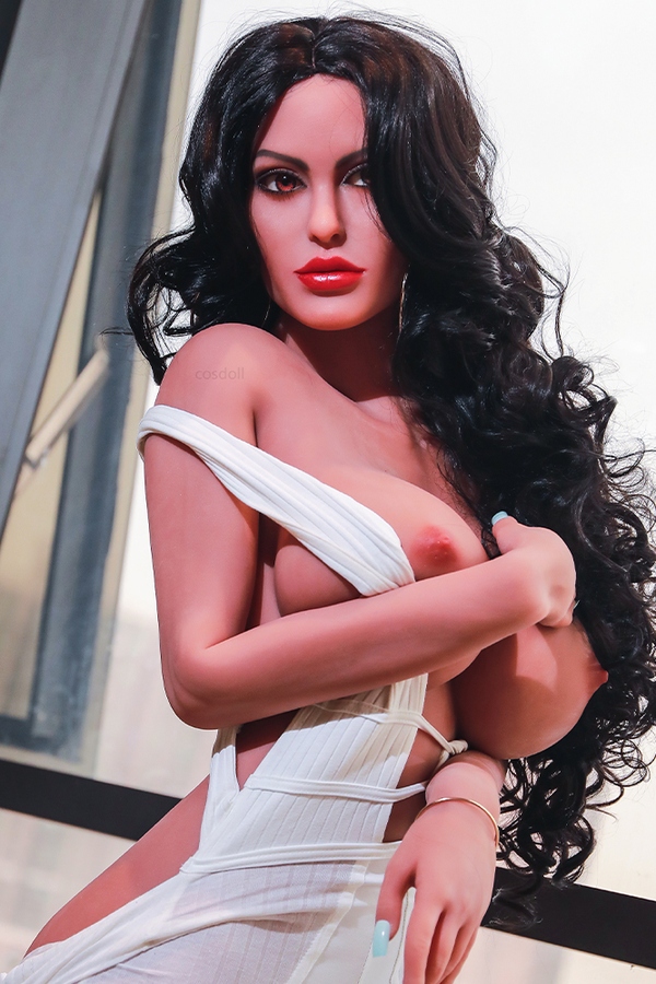 170cm F Cup TPE Full Lips Black Extra Large Breasts European Sex Doll Gallery 4