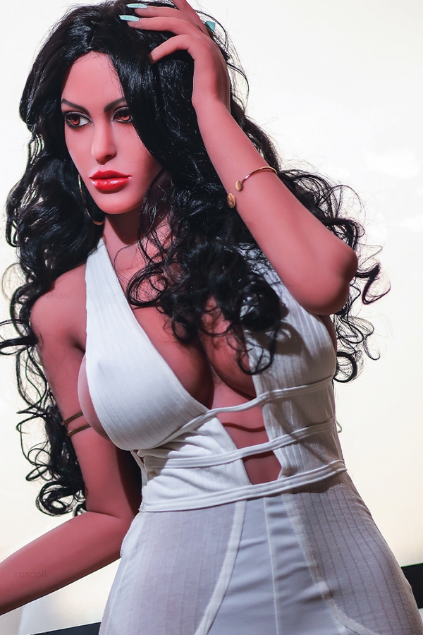 170cm F Cup TPE Black Extra Large Breasts Voluptuous European Sex Doll Detail View 6