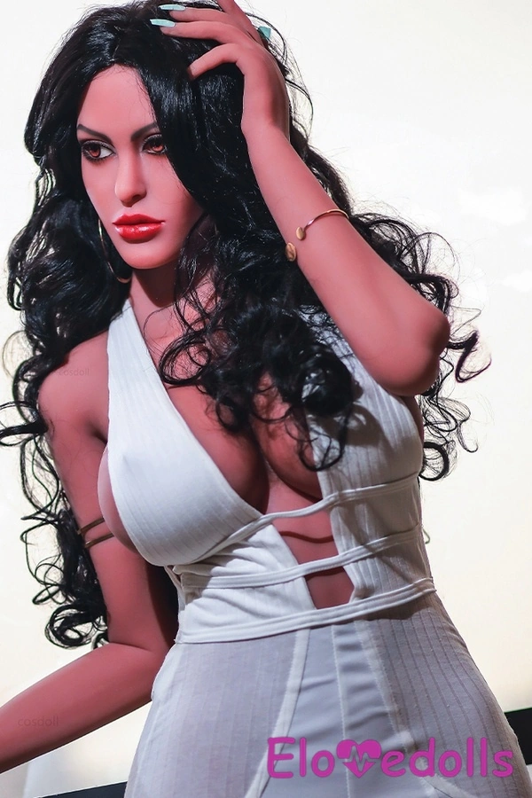 Búp bê tình dục Châu Âu gợi cảm 170cm cúp F TPE màu đen, ngực cực lớn, xem chi tiết 6