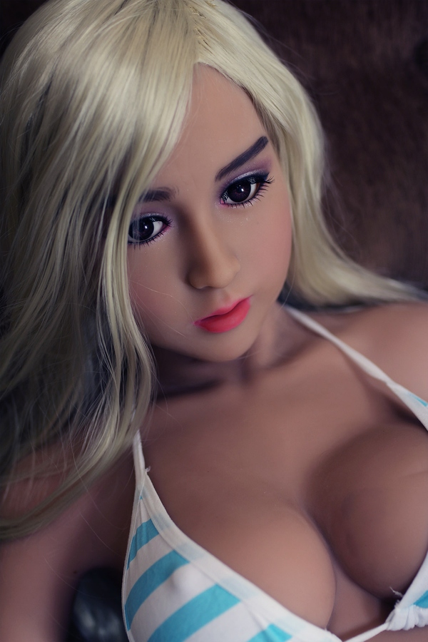 158cm D Cup TPE Petite Breasts Blue Eyes Blonde American Sex Doll Gallery 4