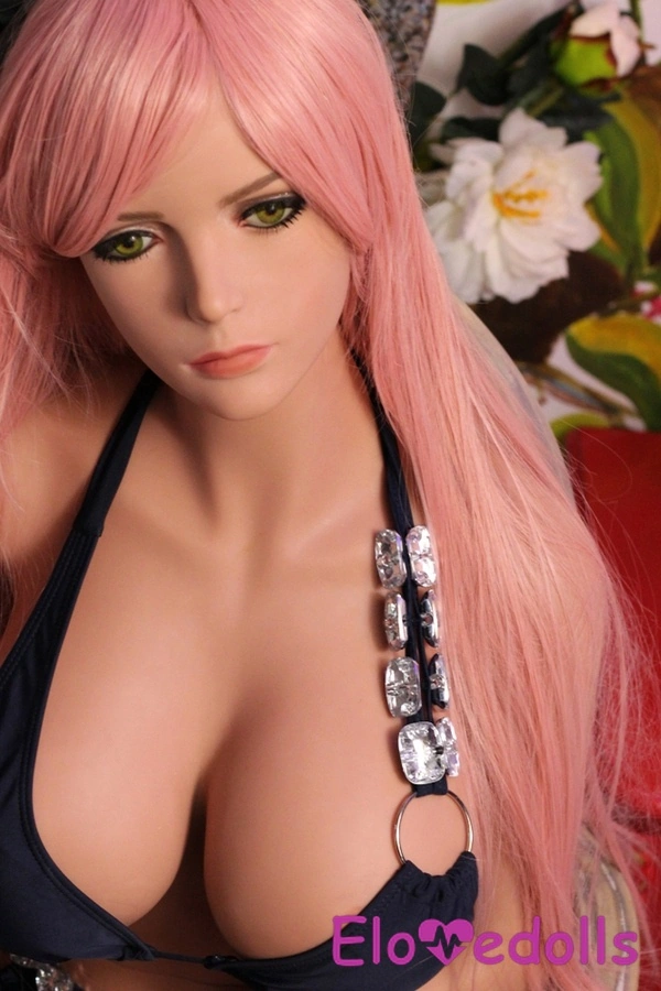 158cm D Cup TPE Green Eyes Thin Lips Small Breasts Realistic Sex Doll Gallery 3