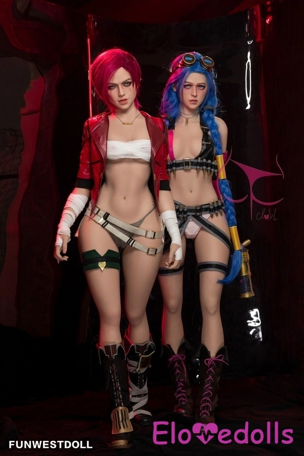 Búp bê tình dục Nhật Bản 159cm A Cup TPE mắt xanh đồng hồ cát môi đầy đặn Gallery 5