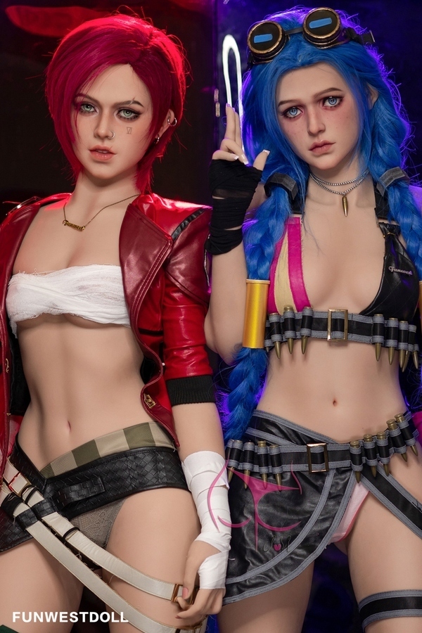 159cm A Cup TPE Blue Eyes Full Lips Pink Japanese Sex Doll Detail View 8