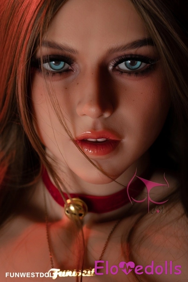 159 см, чашка A, TPE, маленькая грудь, красные тонкие губы, реалистичная секс-кукла, галерея 5