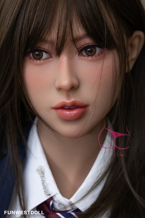 165cm C Cup TPE Black Petite Gray Eyes Teen Sex Doll Product