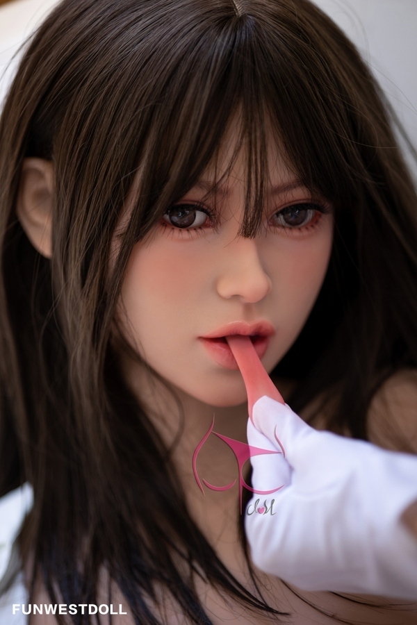 165cm C Cup TPE Gray Eyes Black Petite Teen Sex Doll Detail View 20