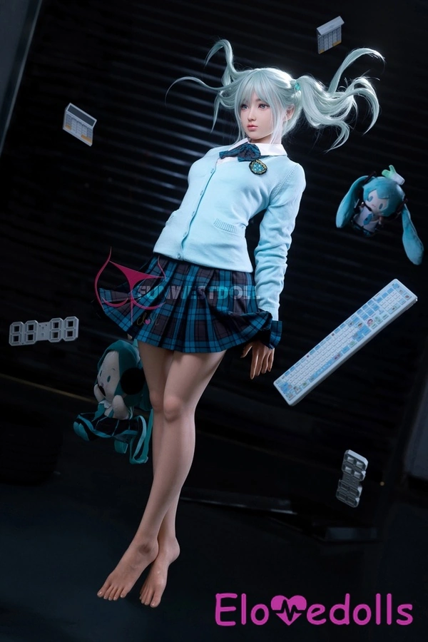 Galeri Boneka Seks Anime Payudara Kecil Atletik Bibir Tipis Silikon A Cup 159cm 2