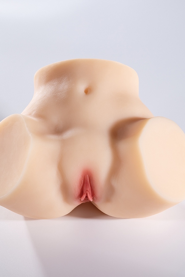 20cm TPE Thin Lips Amber Eyes Voluptuous Sex Doll Torso Gallery 7