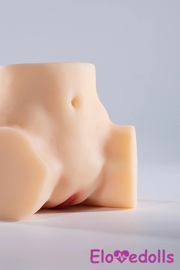 בובת מין TPE בלונדינית בגודל 20 ס"מ, חזה בינוני, שפתיים דקות, פלג גוף עליון, גלריית 8