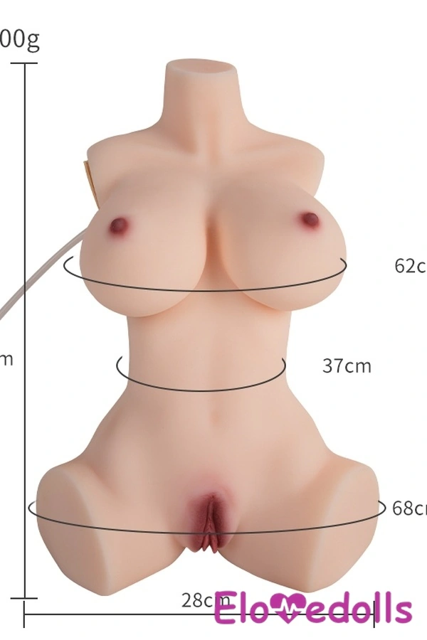 Búp bê tình dục tóc vàng gợi cảm TPE 47cm, môi mỏng, thân hình chi tiết 5