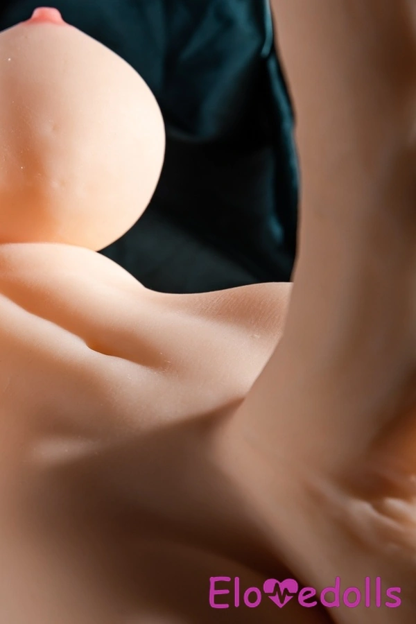 Búp bê tình dục TPE 41cm, tóc vàng hoe, mắt hổ phách, thân hình chi tiết, xem 21