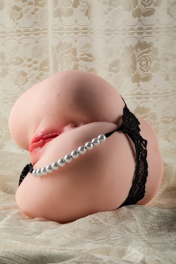 20cm TPE Small Breasts White Thin Lips Sex Doll Torso Detail View 4