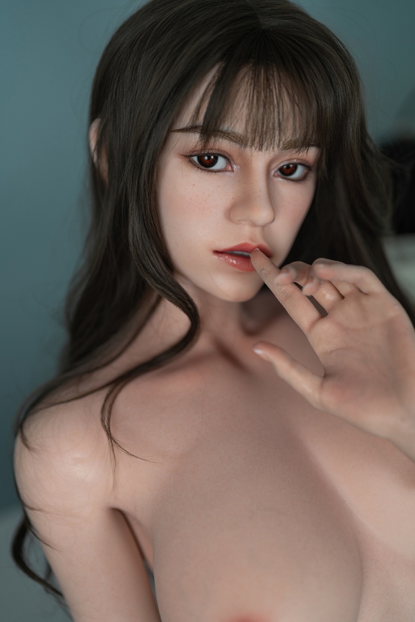Petite Breasts Gray Eyes Brunette American Sex Doll Detail View 12