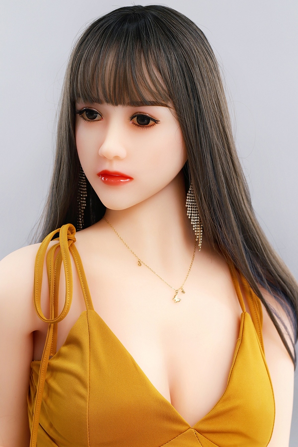 160cm B Cup TPE Gray Petite Breasts Amber Eyes Realistic Sex Doll Product