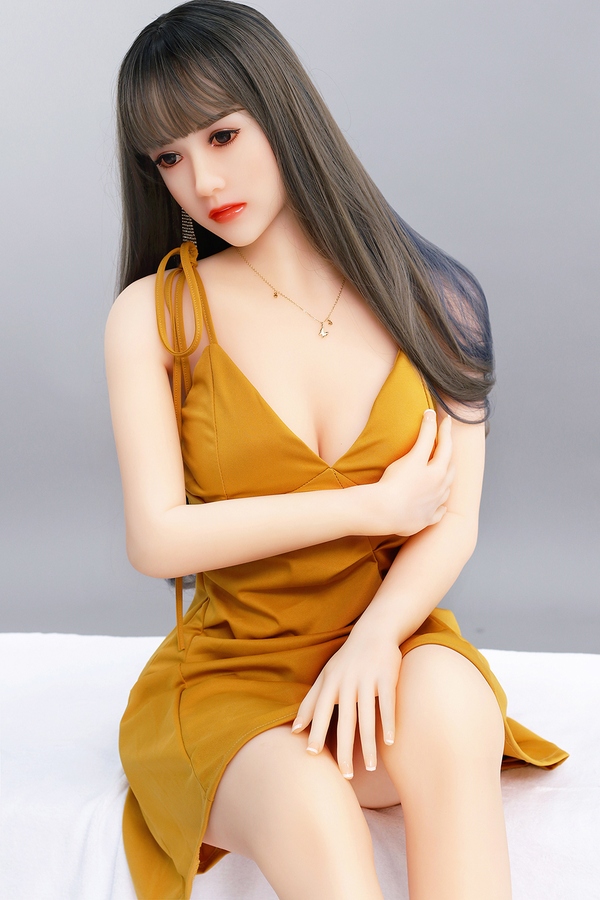 160cm B Cup TPE Gray Petite Breasts Full Lips Realistic Sex Doll Gallery 2