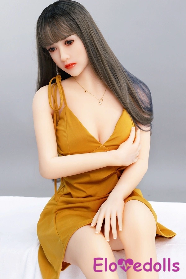 160cm B Cup TPE Gray Petite Breasts Full Lips Realistic Sex Doll Gallery 2