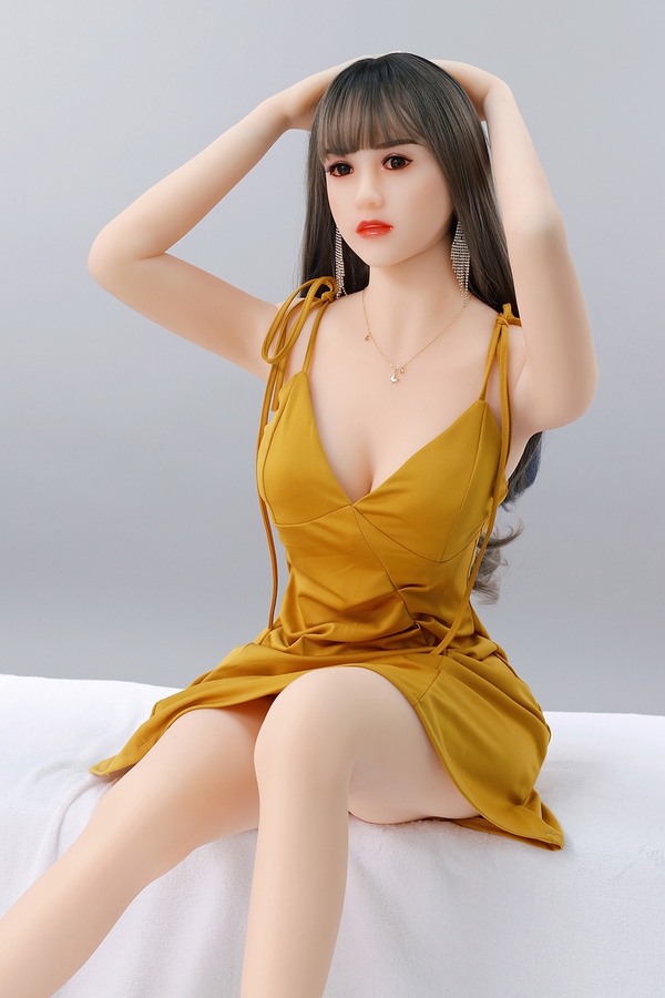 160cm B Cup TPE Gray Petite Breasts Realistic Sex Doll Gallery 5