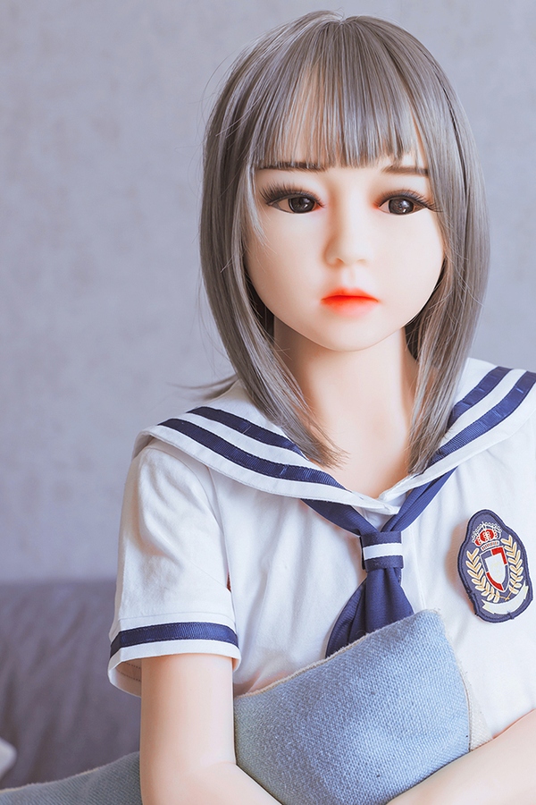 128cm A Cup TPE Blue Eyes White Thin Lips Japanese Sex Doll Gallery 8