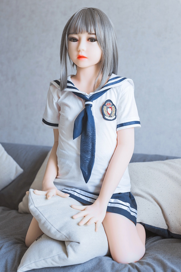 128cm A Cup TPE Thin Lips White Small Breasts Japanese Sex Doll Detail View 5