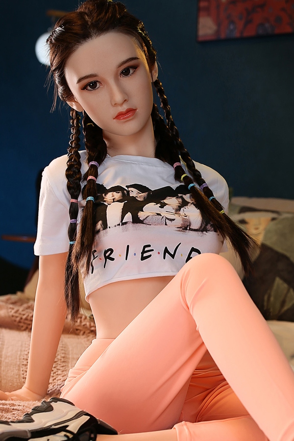 160cm B Cup TPE Voluptuous Petite Breasts Hazel Eyes Asian Sex Doll Detail View 8