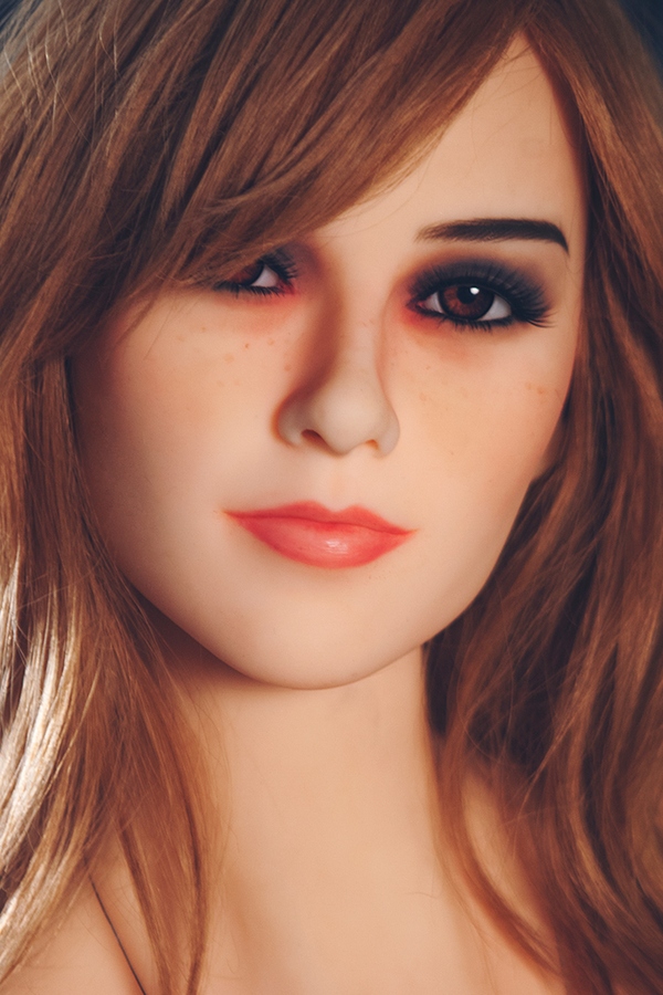 160cm B Cup TPE Brown Glossy Lips Petite Realistic Sex Doll Product