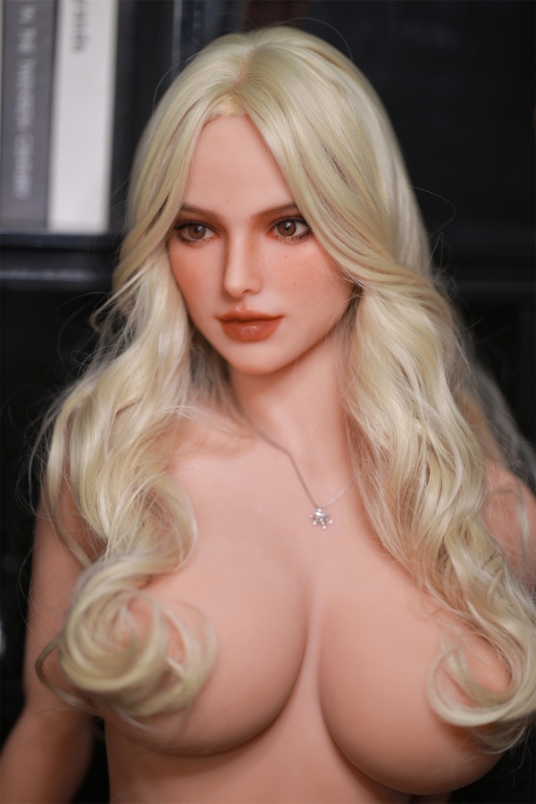 166cm E Cup TPE Voluptuous Blonde Amber Eyes Sex Doll Gallery 5