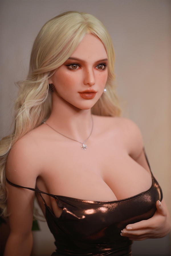 166cm E Cup TPE Blonde Petite Breasts Glossy Lips Sex Doll Gallery 9