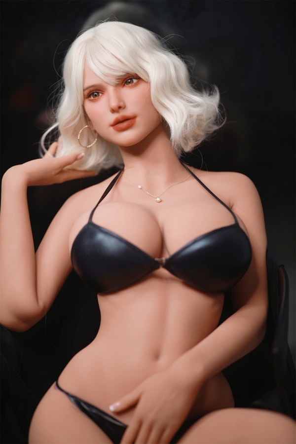 166cm E Cup TPE Gray Eyes Blonde Thin Lips Sex Doll Detail View 6
