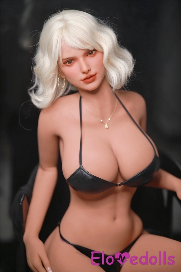 166cm E Cup TPE Gray Eyes Extra Large Breasts Blonde Sex Doll Detail View 8