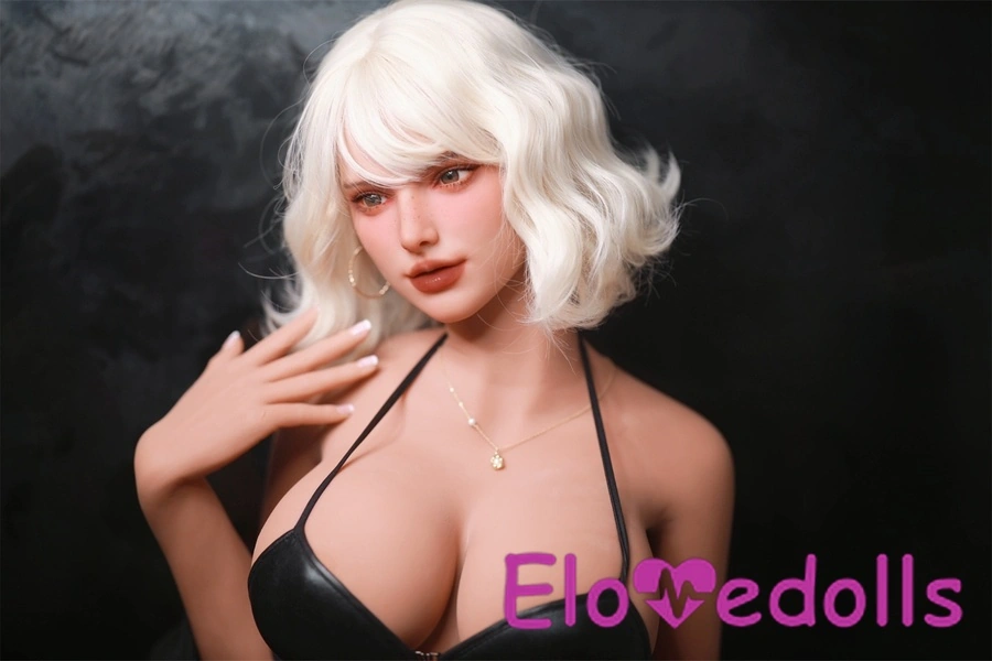 166cm E Cup TPE Extra Large Breasts Blonde Thin Lips Sex Doll Detail View 9
