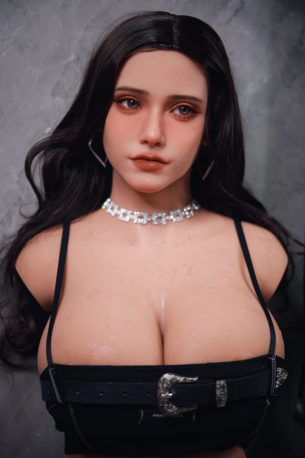 85cm E Cup TPE Gray Eyes Medium Breasts Full Lips Sex Doll Torso Product