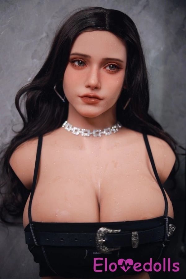 85cm E Cup TPE Gray Eyes Medium Breasts Full Lips Sex Doll Torso Product