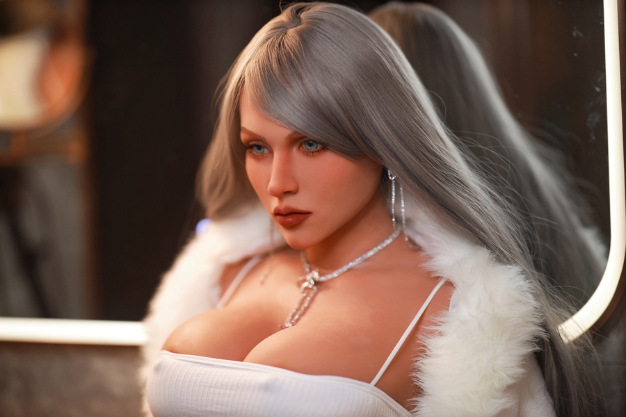 85cm E Cup TPE Petite Blonde Thin Lips Sex Doll Gallery 6