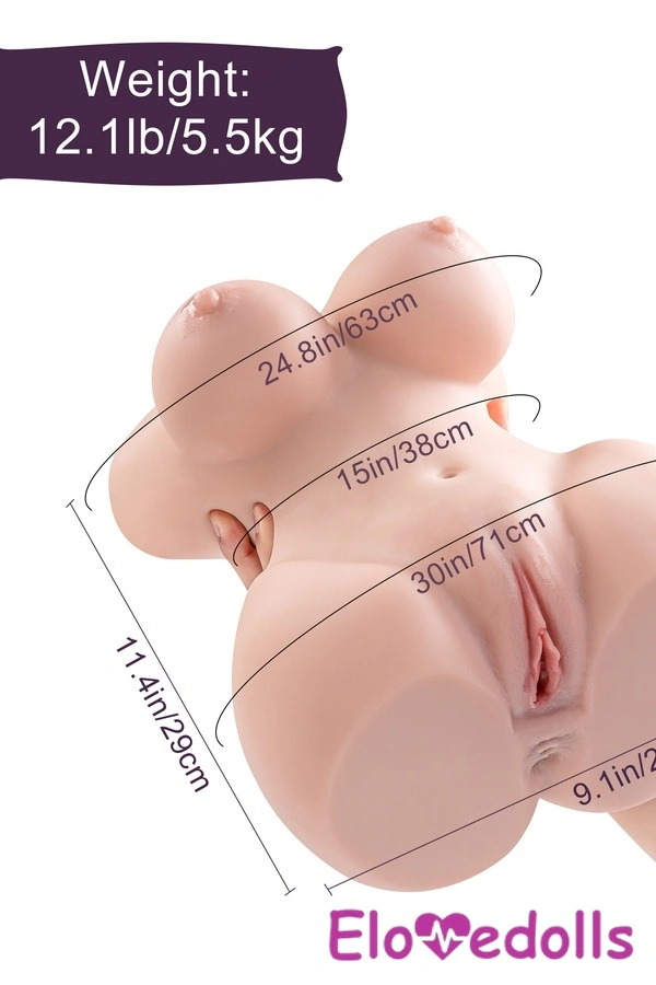 Muñeca sexual de 29 cm, copa F, TPE, labios finos y voluptuosos, pechos pequeños, galería 2