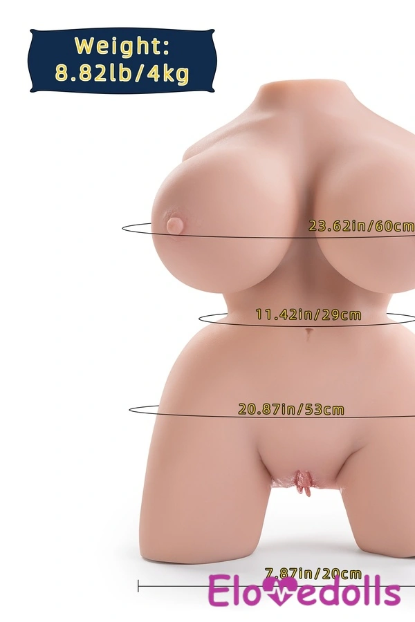 گالری عروسک‌های جنسی 37 سانتی‌متری F Cup TPE Amber Eyes با سینه‌های کوچک و شهوت‌انگیز 2