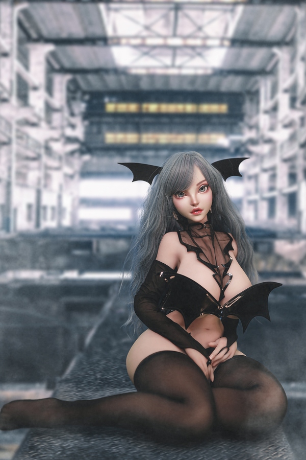 125cm D Cup TPE Extra Large Breasts Gray Eyes BBW Sex Doll Detail View 6