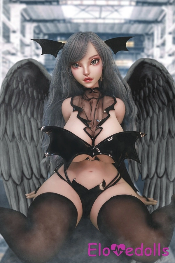 125cm D Cup TPE Λεπτά Χείλη Γκρίζα Μάτια BBW Sex Doll Λεπτομέρειες Προβολή 19