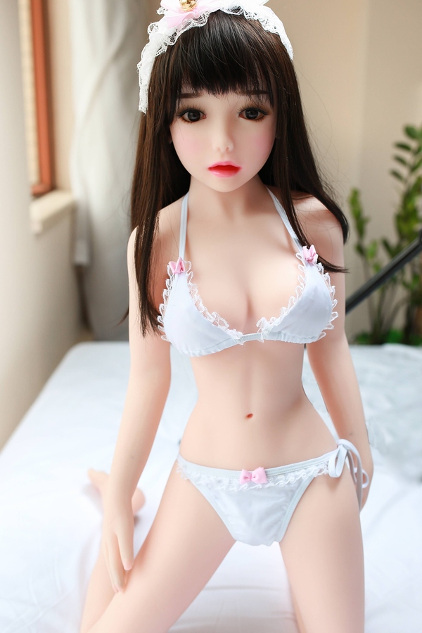 160cm D Cup TPE&Silicone Petite Black Breasts Mini Sex Doll Detail View 7