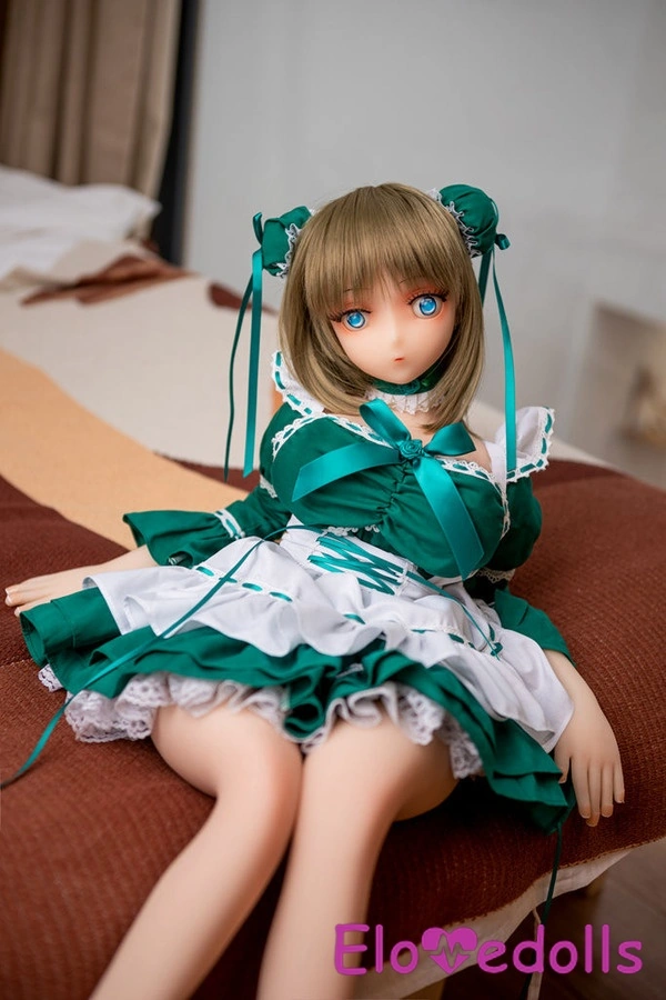 70cm B Cup TPE Thin Lips White Petite Anime Sex Doll Gallery 5