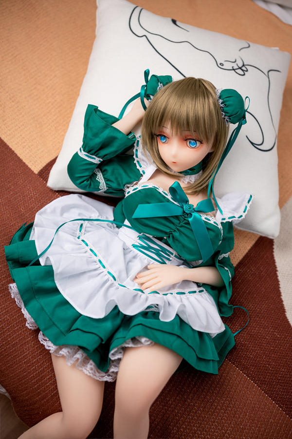 70cm B Cup TPE Thin Lips Petite White Anime Sex Doll Gallery 6