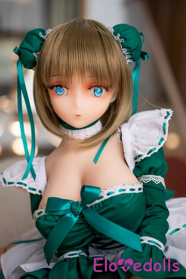 70cm B Cup TPE Thin Lips Petite White Anime Sex Doll Detail View 2