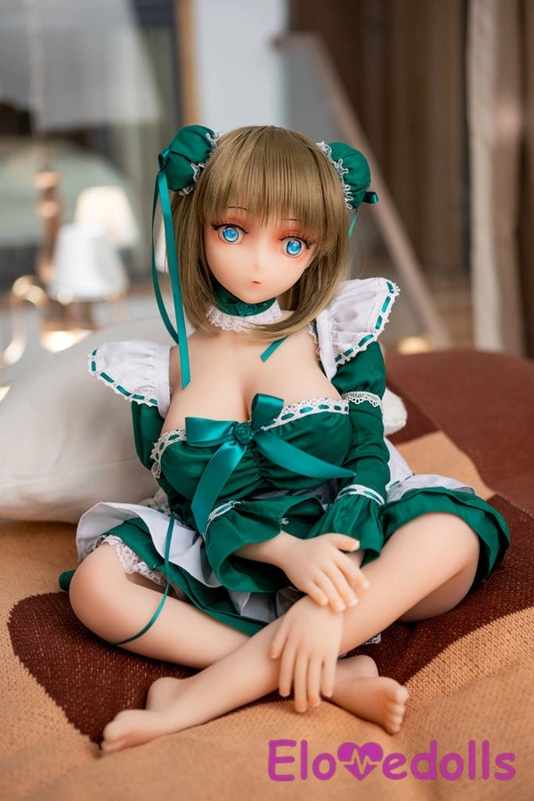 70cm B Cup TPE White Petite Thin Lips Anime Sex Doll Detail View 3