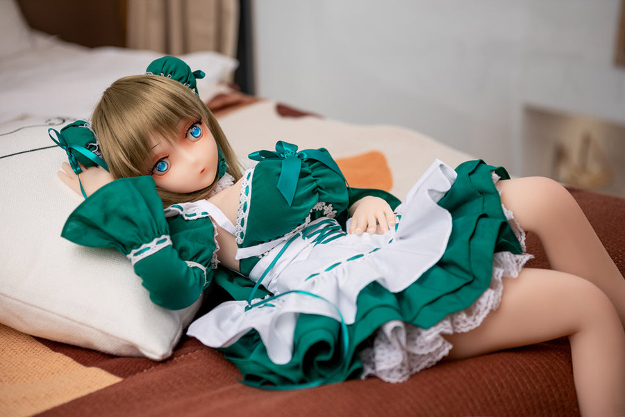 70cm B Cup TPE White Thin Lips Petite Anime Sex Doll Detail View 8