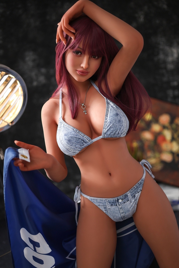 159cm B Cup TPE Full Lips Blue Eyes Extra Large Breasts Sex Doll Gallery 2