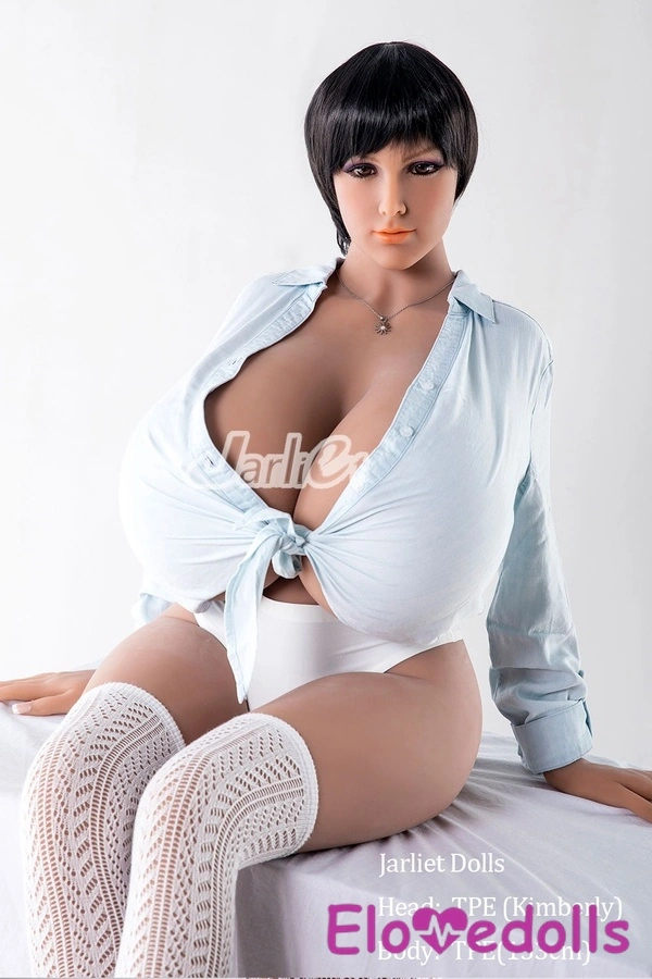 153cm F Cup TPE Petite Breasts Black Realistic Sex Doll Detail View 3