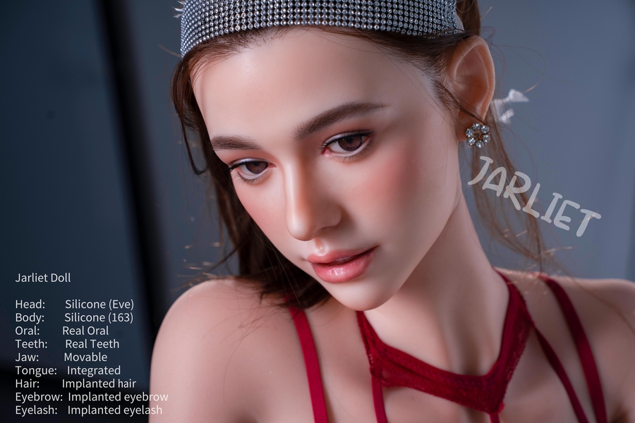 163cm D Cup Silicone Amber Eyes Medium Breasts Full Lips Sex Doll Detail View 21