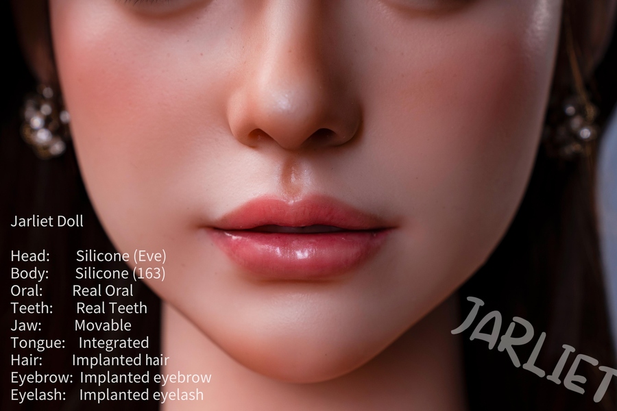 163cm D Cup Silicone Full Lips Medium Breasts Brunette Celebrity Sex Dolls Gallery 3
