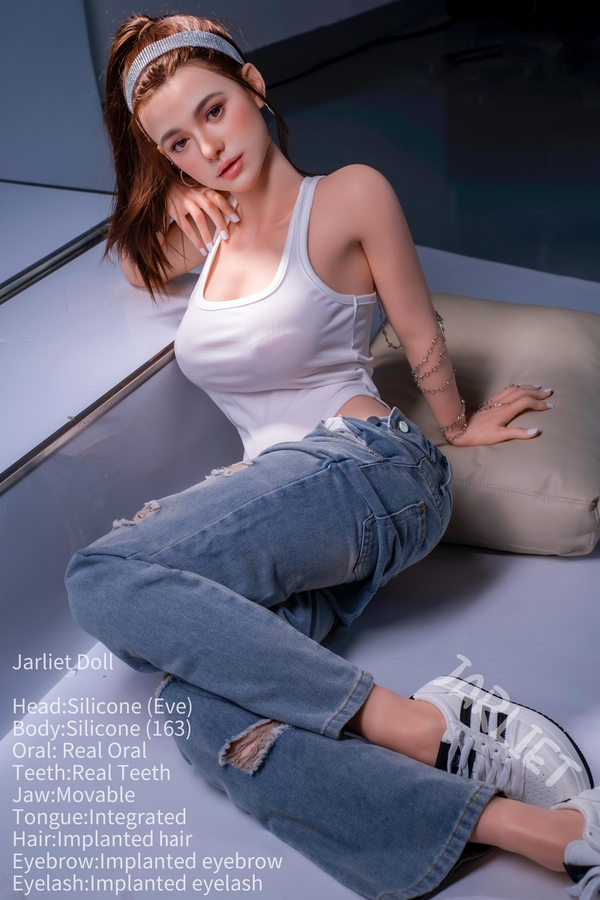 163cm D Cup Silicone Brunette Voluptuous Medium Breasts Celebrity Sex Dolls Detail View 21