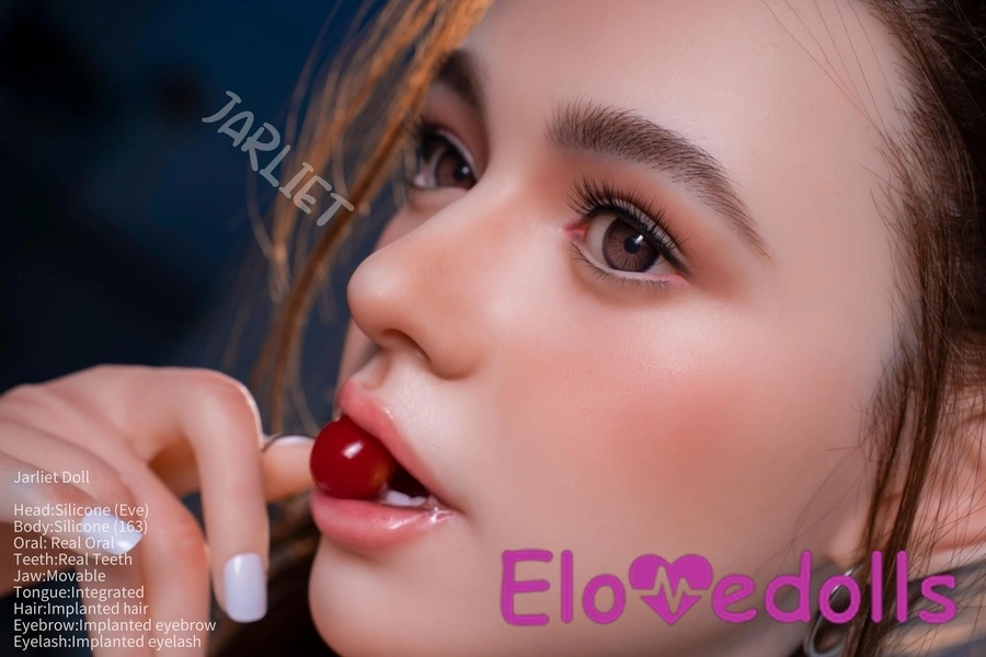 163cm D Cup Siliconen Medium Borsten Brunette Voluptueuze Celebrity Sekspoppen Detailweergave 24